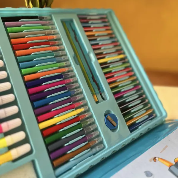 Ensemble d'Art - 208 Pièces avec Livre de Coloriage - Image 10