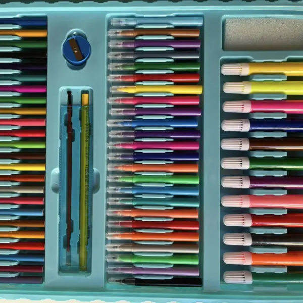Ensemble d'Art - 208 Pièces avec Livre de Coloriage - Image 7