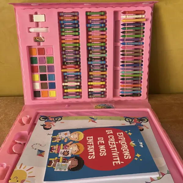 Ensemble d'Art - 208 Pièces avec Livre de Coloriage - Image 5